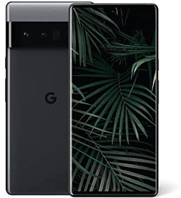 Google Pixel 6 Pro 5G 128GB - Smartphone desbloqueado negro de carbono (Refurbished)