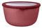 Mepal - Multi Bowl Cirqula Rectangular - Vorratsdose mit Deckel - Geeignet als Luftdichte Aufbewahrungsbox für den Kühlschrank, Mikrowellengeschirr & als Frischhaltedosen - 3000 ml - Vivid mauve