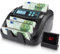MUNBYN IMC51 Geldzählmaschine, Add+Batch/Value-Modus Geldscheinzähler, UV/MG/IR/MT-Erkennung, nur EUR-Geldzähler, 1100 Blatt/min, LCD-Display, 2 Jahre Garantie Schwarz, Mischbeträge nicht zählbar