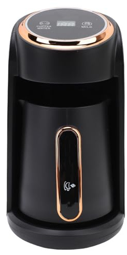 Fockety Cafeteras turca eléctrica automática de 600W, 300ml, capacidad para 4 tazas, ideal para el hogar y la oficina. Cafeteras árabe para preparar un delicioso café turco y griego