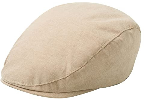 Happy Cherry Berretto Piatto Basco in Cotone Bambino Cappello Vintage Neonato 46cm/0-12 Mesi
