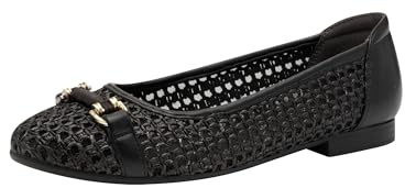 Tamaris Ballerine da Donna, 1-22138-44, Nero, 39 EU, Nero, 39 EU