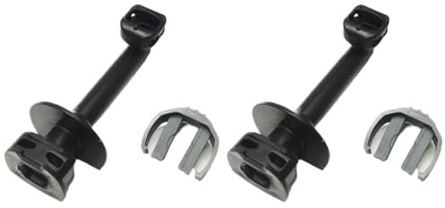 Daaxing Tubo di uscita a gomito con morsetto adatto per idropulitrice Karcher K3 K2, parte di ricambio 4.064-047.0 (confezione da 2)