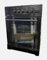 Cucina A Gas 4 Fuochi A Metano Con Forno Elettrico Total Black Con Accensione Elettrica Tutta Nera 57 x 57 cm