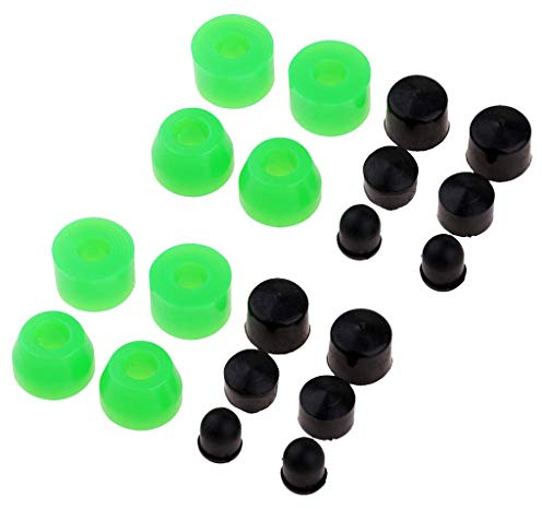 JISADER 2x 10 Lot Shockproof Skateboard Bushing Replacement Nuts Truck