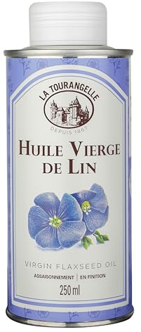 La Tourangelle - Huile vierge de lin - Riche en Omega 3 - 250ml