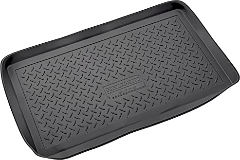 Recambo Alfombrilla de Goma para Maletero Apta para Fiat 500, Tipo 312, año a Partir de 2007, Ajuste Borde