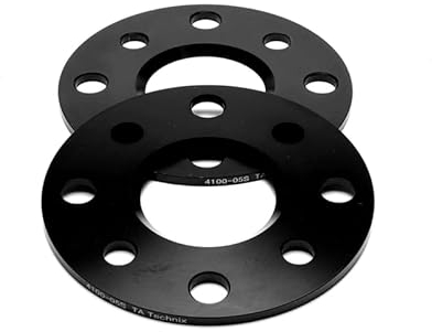 TA Technix 10mm Spurverbreiterung 4x100 / 4x108 für M12x1,5 Lochkreis 57,1mm mit EU-Gutachen 5mm pro Seite ohne Zentrierung 4100-05SP