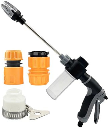 Per Tubo Da Giardino | Pistola Irrigazione Multifunzionale Esterno,Valvola Polverizzatore Leggera Con Pulizia Precisa Per Prato Auto Lavaggio Impianto Idrico