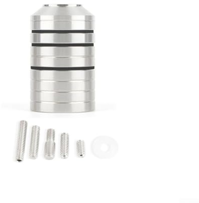 Kit estabilizador de arco 280g Pesas de acero inoxidable para equilibrar y estabilizar arcos compuestos (plata)