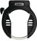 ABUS Unisex – Erwachsene 4650SL NR BK OE Rahmenschlösser, Unifarben, universal