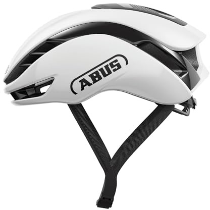 ABUS GameChanger 2.0 Casco da bici da corsa - casco aerodinamico ad alte prestazioni con aerodinamica e ventilazione ottimizzate - per uomo e donna Weiß (shiny white) L (57-61 cm)