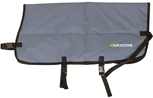 Agrarzone Kälberdecke 80 cm - Kälber Thermodecke schützt gegen Kältestress - Extrem reißfestes Ripstopp - Kuschelige Weidedecke zum Warmhalten