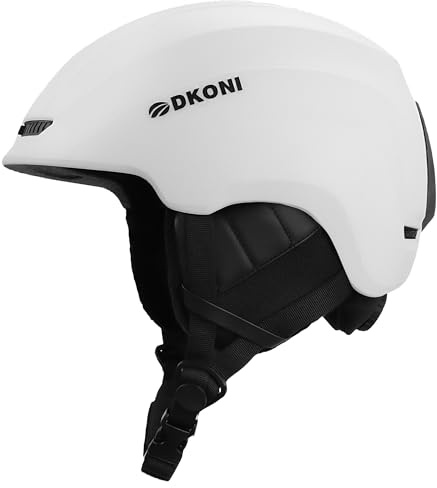 DKONI Ski Helmet, Snowboard Helmet for Men & Women, Two-Stage Adjustable Ventilation System, Snow Sports Helmet for Adults, Youth & Big Kids