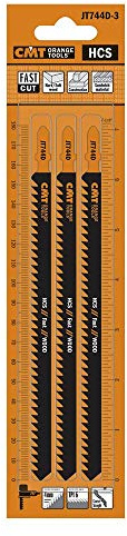 CMT Orange Tools Jt744d-3 Lames de scie sauteuse pour bois (lot de 3), 6–7/162,6 cm