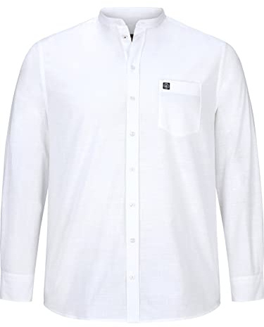 Jan Vanderstorm herrskjorta Kallu, Vit, 6XL