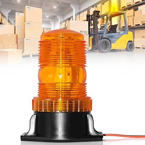 Luz de Estroboscopica 10-110V Rotativo Advertencia Flash de Emergencia para Camion vehículo
