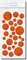 style4Bike Basketball sportliche Basketbälle als Bike Sticker Set für Fahrrad ✓ Coole Aufkleber ✓ | D00070
