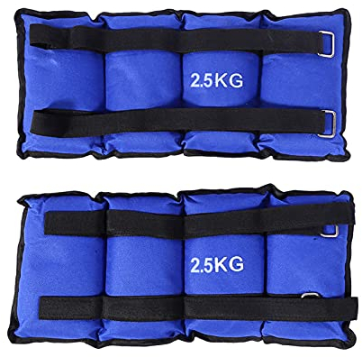 TKSE Gewichtsmanschetten, Ankle Weights Adjustable, Gewicht Fussgelenke, Paar Knöchel-Handgelenk-Gewichte Laufübung Einstellbare Stärke Gym Fitness Widerstandstraining