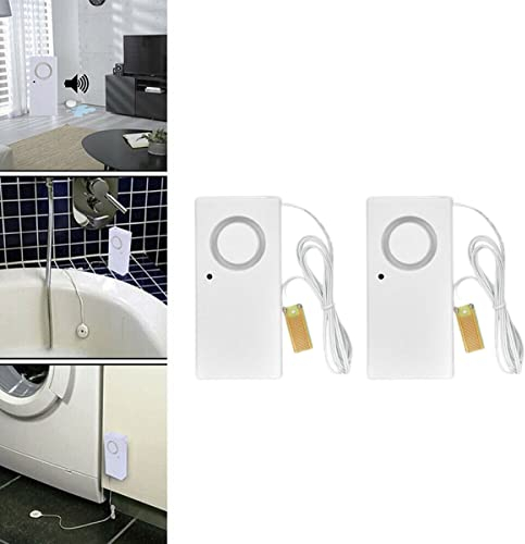 2Pcs 9V Water Detector Water Alarm Water Guard Water Sensor