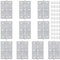 YIXNSW 10 Stück 75 × 50mm Edelstahl Scharnier, Scharniere Klappbar, Edelstahl Scharniere Steckverbinder, Aussen Türscharnier Edelstahl mit 60 Schrauben für Schränke Fenster Türen Silber