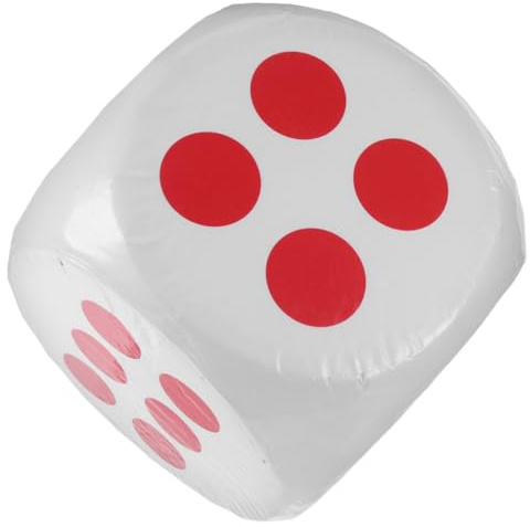 VICASKY Dadi in Schiuma Giganti Bordi Arrotondati per Gioco di Famiglia e Attività Didattiche in Classe Dadi Jumbo in Eva per Giochi da Tavolo e Indovinelli Dimensioni