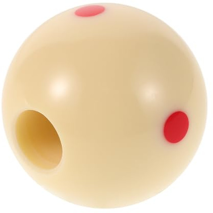 TOYZFRIENDY Palla da Allenamento per Biliardo Snooker Leggera con Foro da 17mm, Strumento di Correzione Colpi per Stecca, Pallina da Biliardo per Tavolo Casa e Allenamento Professionale