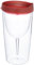 Vino2Go Double Wall Insulated Acrylic Wine Tumbler with Merlot Slide Top Lids 10 oz.