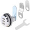 youtu® Schloss Schrank Mechanische Verriegelung Rotary Tongue Locks Kombination Cam Lock Schublade Passwort Code zu 3 Zahlen 90 Grad Rotary Digital für Schrank Schrank Schublade Briefkasten (11-23mm)