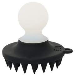 KÖ-HAIR peigne de massage du cuir chevelu, stimule la croissance des cheveux et active les racines des cheveux, brosse à shampooing pour le gommage et le massage du cuir chevelu