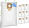 10 bolsas para aspiradora Bosch GAS 35 M AFC/L AFC/L SFC+, Bosch Professional 2607432037