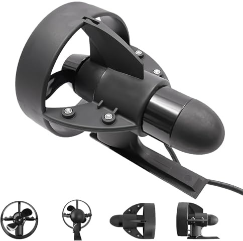 Motore elettrico a pinna per stand up paddle, propulsione elica 216W/288W, kit ricaricabile Jet Powered per kayak e tavola da surf