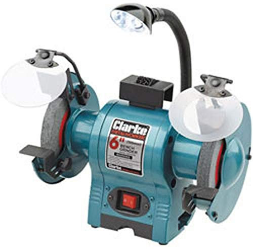 Clarke CBG6250L 6 Bench Grinder with Lamp - 6500524