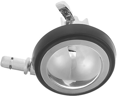 minkissy Ruedas Para Sillas De Oficina Zinc Aleación 10Cm Ruedas Giratorias Silenciosas Para Sillas De Barbería Y Muebles Fácil Instalación Y Movilidad Suave En Alfombras