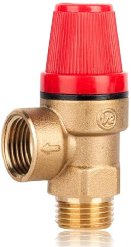 1/2 tum säkerhetsventil hjälpventiler, G1/2 tum yttre gänga mässing tryckreducerande ventil, DN15 membran säkerhetsventil, 3 bar 1/2 tum AG ventilationsventil för vattenolja, gas, bruksvattensystem