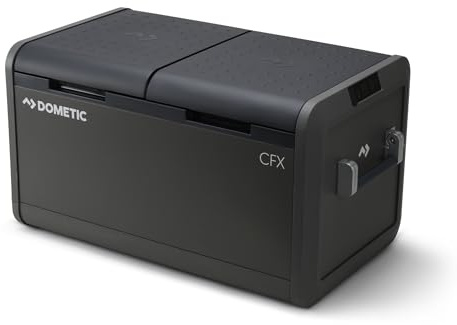 Dometic CFX5 75DZ - Nevera Portátil con Compresor 75L - Dos Compartimentos - 12V/24V, 110 V-240V - Nevera Pequeña Coche, Playa - Mini Frigorífico