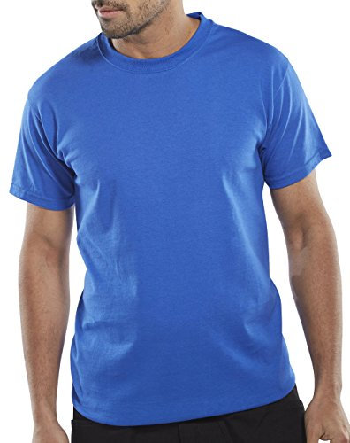 CLICK HEAVY WEIGHT TEE SHIRT ROYAL BLUE XXXL