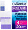 Clearblue Refill Pack For Advanced Fertility Monitor: 20 Fertility Tests For Ovulation & 4 Pregnancy Tests, 24 Units (Monitor Sold Separately), Packaging May Vary