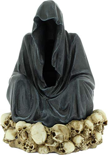 Nemesis Now Throne De La Mort - Bruciatore per incenso, 23 cm, colore: Nero