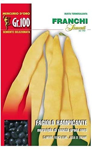 FAGIOLO RAMPICANTE MERAVIGLIA DI VENEZIA A GRANO NERO 100 GR