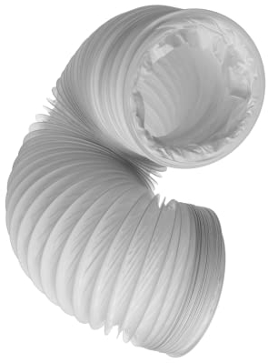 Ø 150mm - 3m PVC Abluftschlauch - Schlauch - Abzug - Abluft für Klimaanlagen, Wäschetrockner, Abzugshaube Trocknerzubehör
