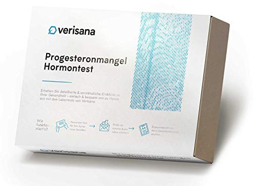 Progesteron Test | Hormonspeicheltest | Laborchemische Untersuchung | Geeignet bei PMS und Menopause | Verisana