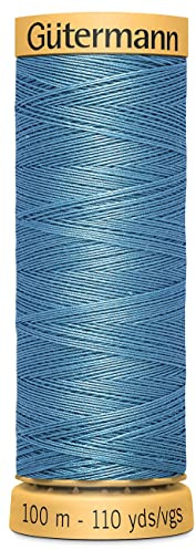 Natural Cotton Thread 110 Yards-Medium Blue Sky