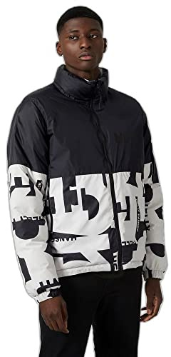 Helly Hansen Men's Active Reversible Jacket, 824 Nimbus Cloud Aop, Large