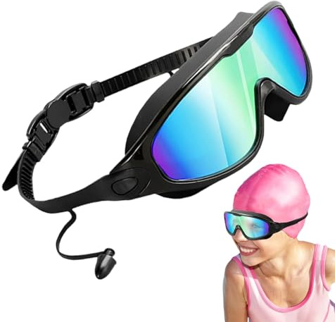Occhialini da nuoto da donna, occhialini da nuoto anti-appannamento per adulti, occhiali da nuoto anti-appannamento da uomo, occhiali da nuoto per adulti, occhiali da nuoto