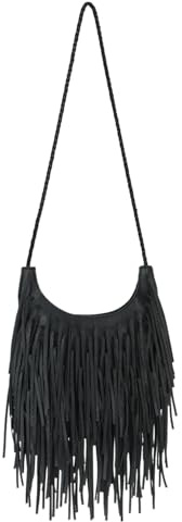 Syrads Hobo Bags pour femmes Sac à bandoulière Sac à bandoulière Ladies Tassel Hobo et Sacs à main à bandoulière