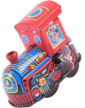 Milisten Trenino Vintage Carica Retro e Portatile Ottimo per e Decorazioni Casa e Ufficio per Compleanni e