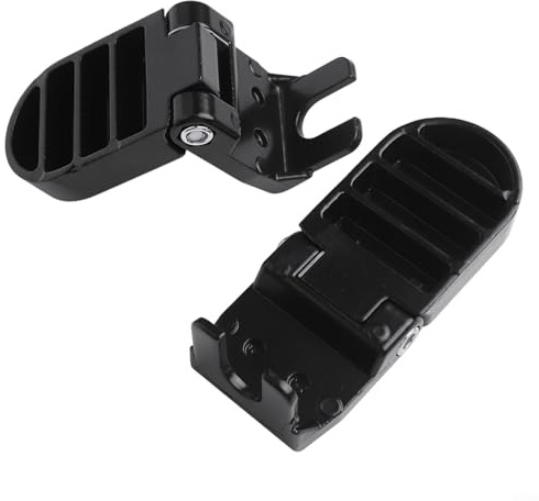 Yuanpgky Lot de 2 pédales électriques pliantes pour vélo de montagne en alliage d'aluminium compatibles avec 10 mm/15 mm (M15)