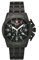 Swiss Alpine Military by Grovana Herren-Armbanduhr Chronograph 7063 Edelstahl 10 ATM, Schwarz/Weiß/Schwarz – 9177sam, Armband