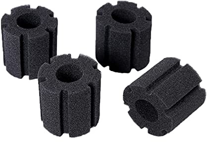 AQUANEAT Aquarium Sponge Filter Replacement, Fish Tank Foam Replacement,4 Packs (Small up to 10Gal)